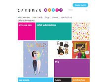 Tablet Screenshot of cardmix.co.uk